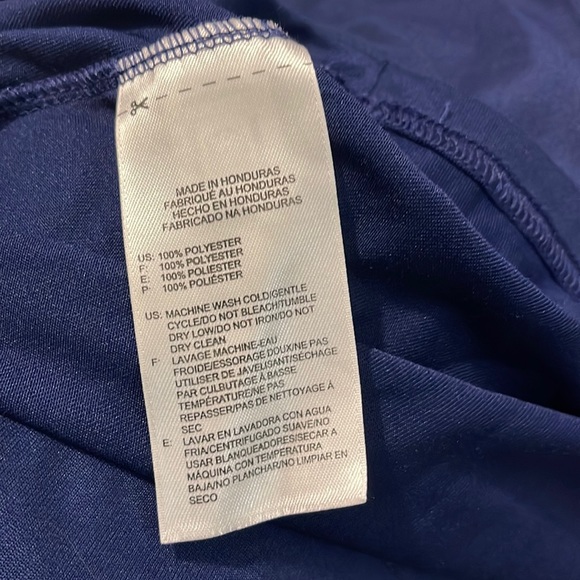 EUC Men’s Solid Navy Reebok PlayDry T-SHIRT SIZE 2XL - Picture 6 of 7